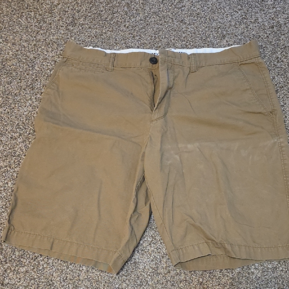Mens Khaki Shorts